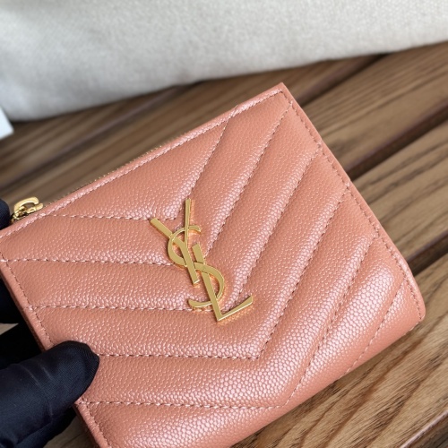 Cheap Yves Saint Laurent AAA Quality Wallets #1248603 Replica Wholesale [$85.00 USD] [ITEM#1248603] on Replica Yves Saint Laurent AAA Wallets