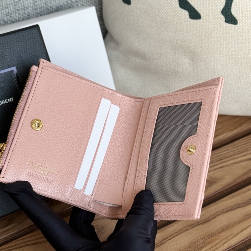 Cheap Yves Saint Laurent AAA Quality Wallets #1248604 Replica Wholesale [$85.00 USD] [ITEM#1248604] on Replica Yves Saint Laurent AAA Wallets