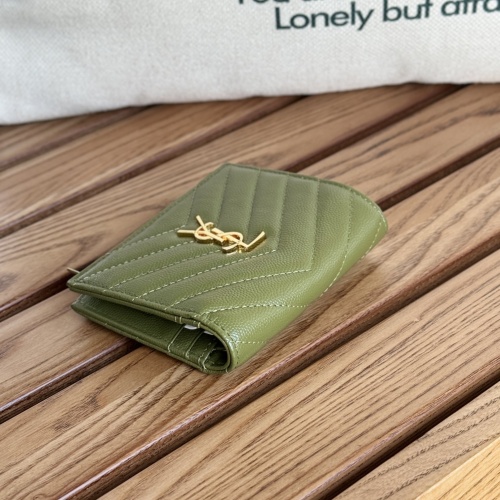 Cheap Yves Saint Laurent AAA Quality Wallets #1248609 Replica Wholesale [$85.00 USD] [ITEM#1248609] on Replica Yves Saint Laurent AAA Wallets