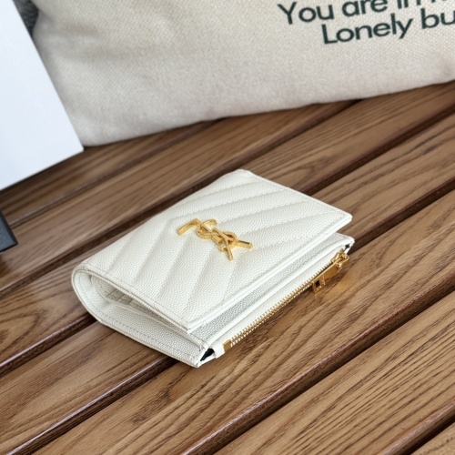 Cheap Yves Saint Laurent AAA Quality Wallets #1248610 Replica Wholesale [$85.00 USD] [ITEM#1248610] on Replica Yves Saint Laurent AAA Wallets