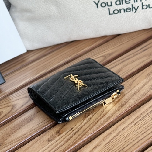 Cheap Yves Saint Laurent AAA Quality Wallets #1248613 Replica Wholesale [$85.00 USD] [ITEM#1248613] on Replica Yves Saint Laurent AAA Wallets