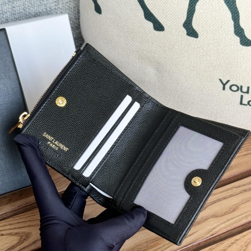 Cheap Yves Saint Laurent AAA Quality Wallets #1248613 Replica Wholesale [$85.00 USD] [ITEM#1248613] on Replica Yves Saint Laurent AAA Wallets