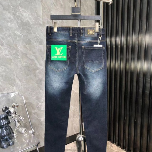 Cheap Louis Vuitton LV Jeans For Men #1248624 Replica Wholesale [$45.00 USD] [ITEM#1248624] on Replica Louis Vuitton LV Jeans