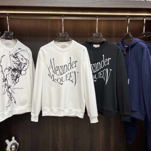 Cheap Alexander McQueen Hoodies Long Sleeved For Men #1248630 Replica Wholesale [$80.00 USD] [ITEM#1248630] on Replica Alexander McQueen Hoodies