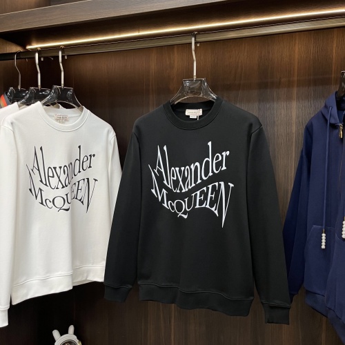 Cheap Alexander McQueen Hoodies Long Sleeved For Men #1248631 Replica Wholesale [$80.00 USD] [ITEM#1248631] on Replica Alexander McQueen Hoodies