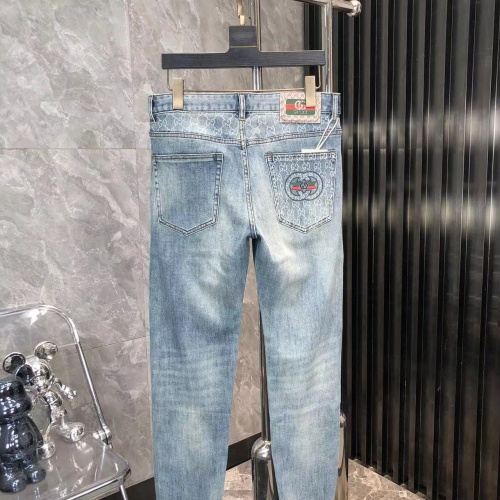 Cheap Gucci Jeans For Men #1248633 Replica Wholesale [$45.00 USD] [ITEM#1248633] on Replica Gucci Jeans