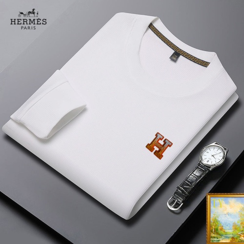 Cheap Hermes Hoodies Long Sleeved For Men #1248640 Replica Wholesale [$40.00 USD] [ITEM#1248640] on Replica Hermes Hoodies