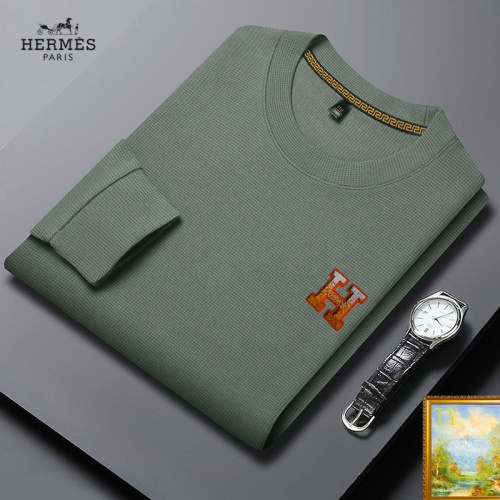 Cheap Hermes Hoodies Long Sleeved For Men #1248642 Replica Wholesale [$40.00 USD] [ITEM#1248642] on Replica Hermes Hoodies