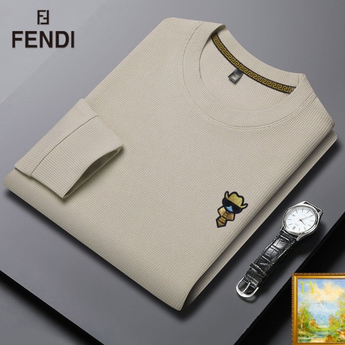 Cheap Fendi Hoodies Long Sleeved For Men #1248645 Replica Wholesale [$40.00 USD] [ITEM#1248645] on Replica Fendi Hoodies