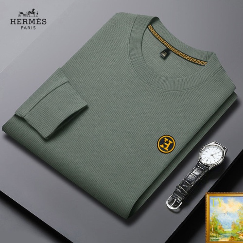 Cheap Hermes Hoodies Long Sleeved For Men #1248662 Replica Wholesale [$40.00 USD] [ITEM#1248662] on Replica Hermes Hoodies