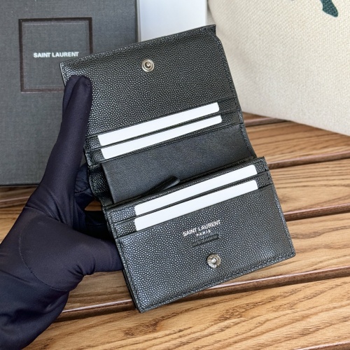 Cheap Yves Saint Laurent AAA Quality Wallets #1248719 Replica Wholesale [$88.00 USD] [ITEM#1248719] on Replica Yves Saint Laurent AAA Wallets