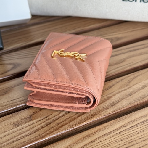 Cheap Yves Saint Laurent AAA Quality Wallets #1248723 Replica Wholesale [$88.00 USD] [ITEM#1248723] on Replica Yves Saint Laurent AAA Wallets