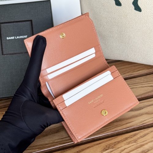 Cheap Yves Saint Laurent AAA Quality Wallets #1248723 Replica Wholesale [$88.00 USD] [ITEM#1248723] on Replica Yves Saint Laurent AAA Wallets