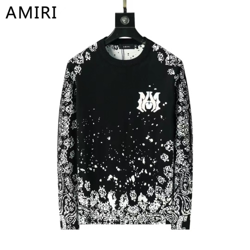 Cheap Amiri Sweaters Long Sleeved For Men #1248725 Replica Wholesale [$45.00 USD] [ITEM#1248725] on Replica Amiri Sweaters