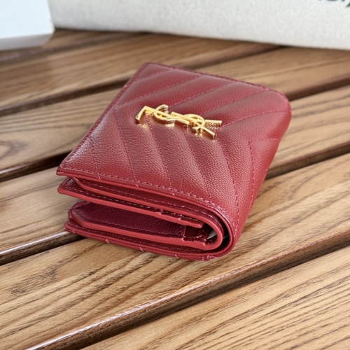 Cheap Yves Saint Laurent AAA Quality Wallets #1248726 Replica Wholesale [$88.00 USD] [ITEM#1248726] on Replica Yves Saint Laurent AAA Wallets