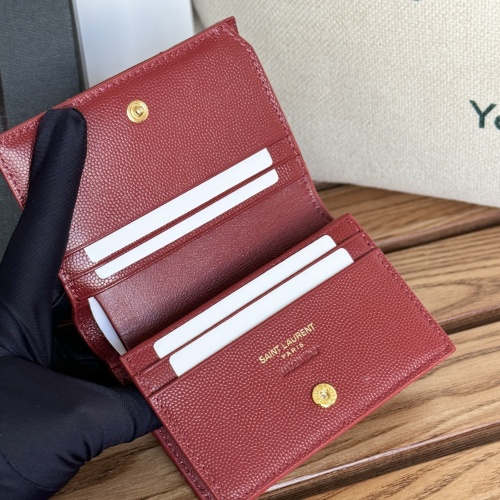 Cheap Yves Saint Laurent AAA Quality Wallets #1248726 Replica Wholesale [$88.00 USD] [ITEM#1248726] on Replica Yves Saint Laurent AAA Wallets