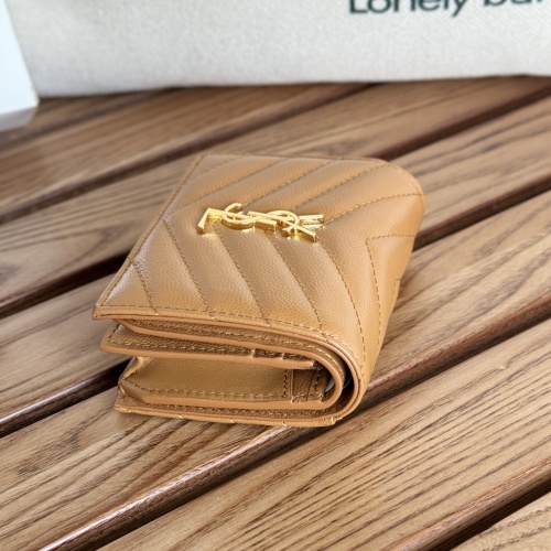 Cheap Yves Saint Laurent AAA Quality Wallets #1248728 Replica Wholesale [$88.00 USD] [ITEM#1248728] on Replica Yves Saint Laurent AAA Wallets