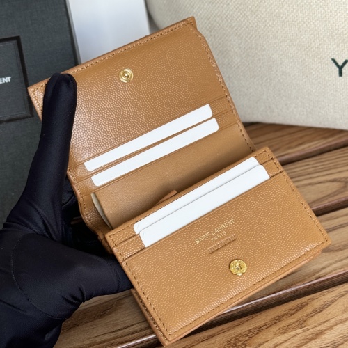 Cheap Yves Saint Laurent AAA Quality Wallets #1248728 Replica Wholesale [$88.00 USD] [ITEM#1248728] on Replica Yves Saint Laurent AAA Wallets