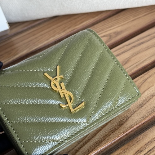 Cheap Yves Saint Laurent AAA Quality Wallets #1248731 Replica Wholesale [$88.00 USD] [ITEM#1248731] on Replica Yves Saint Laurent AAA Wallets