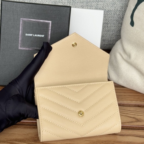 Cheap Yves Saint Laurent AAA Quality Wallets #1248735 Replica Wholesale [$82.00 USD] [ITEM#1248735] on Replica Yves Saint Laurent AAA Wallets