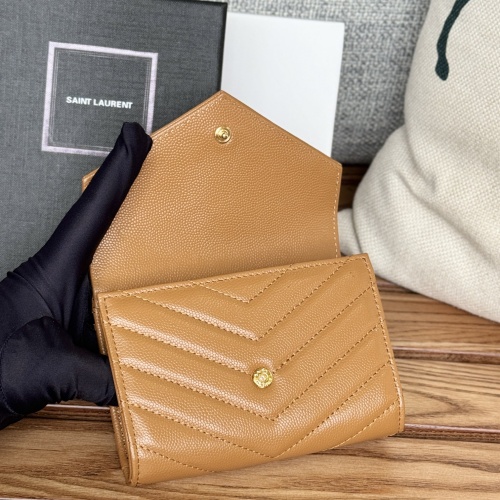 Cheap Yves Saint Laurent AAA Quality Wallets #1248739 Replica Wholesale [$82.00 USD] [ITEM#1248739] on Replica Yves Saint Laurent AAA Wallets