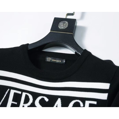 Cheap Versace Sweaters Long Sleeved For Men #1248741 Replica Wholesale [$45.00 USD] [ITEM#1248741] on Replica Versace Sweaters