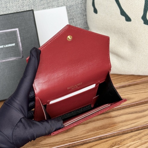 Cheap Yves Saint Laurent AAA Quality Wallets #1248743 Replica Wholesale [$82.00 USD] [ITEM#1248743] on Replica Yves Saint Laurent AAA Wallets