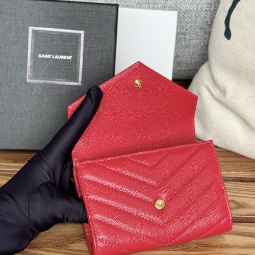 Cheap Yves Saint Laurent AAA Quality Wallets #1248744 Replica Wholesale [$82.00 USD] [ITEM#1248744] on Replica Yves Saint Laurent AAA Wallets