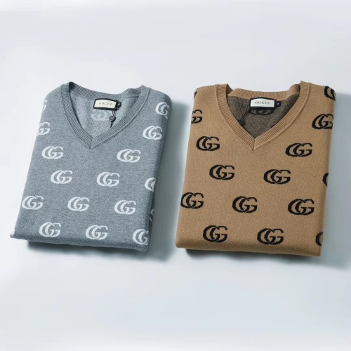 Cheap Gucci Sweaters Long Sleeved For Men #1248754 Replica Wholesale [$45.00 USD] [ITEM#1248754] on Replica Gucci Sweaters