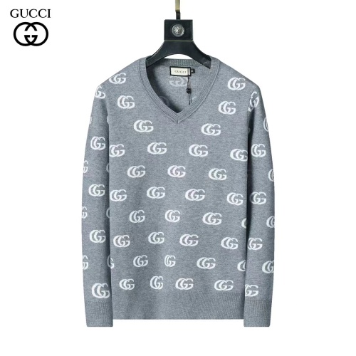 Cheap Gucci Sweaters Long Sleeved For Men #1248755 Replica Wholesale [$45.00 USD] [ITEM#1248755] on Replica Gucci Sweaters