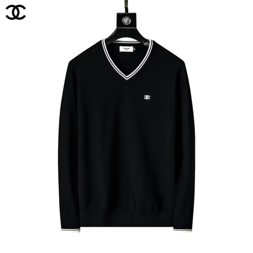 Cheap Celine Sweaters Long Sleeved For Men #1248765 Replica Wholesale [$45.00 USD] [ITEM#1248765] on Replica Celine Sweaters