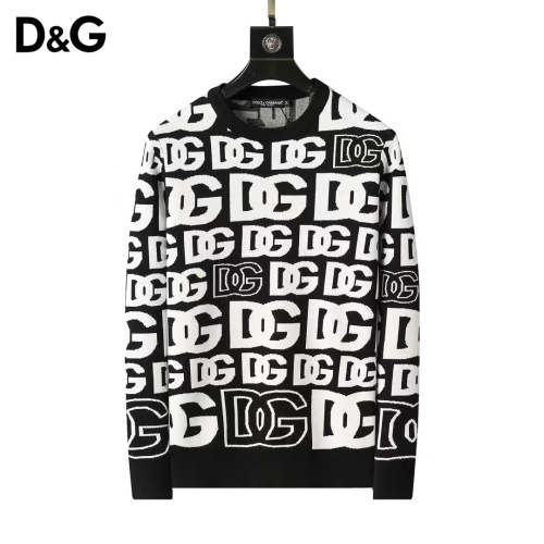 Cheap Dolce &amp; Gabbana D&amp;G Sweaters Long Sleeved For Men #1248768 Replica Wholesale [$45.00 USD] [ITEM#1248768] on Replica Dolce &amp; Gabbana D&amp;G Sweaters