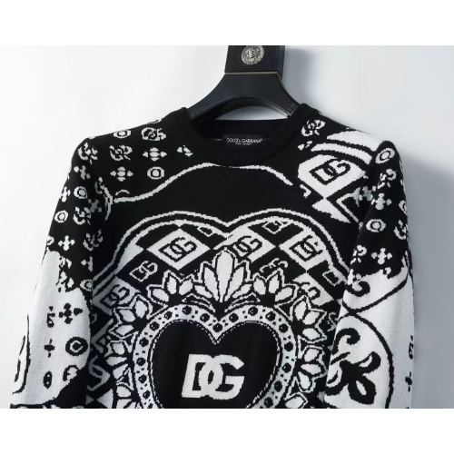 Cheap Dolce &amp; Gabbana D&amp;G Sweaters Long Sleeved For Men #1248769 Replica Wholesale [$45.00 USD] [ITEM#1248769] on Replica Dolce &amp; Gabbana D&amp;G Sweaters