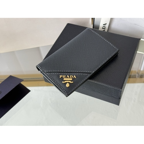 Cheap Prada AAA Quality Card Case In Navy #1248771 Replica Wholesale [$72.00 USD] [ITEM#1248771] on Replica Prada AAA+ Quality Wallets