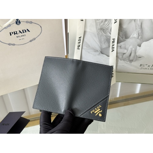 Cheap Prada AAA Quality Card Case In Navy #1248771 Replica Wholesale [$72.00 USD] [ITEM#1248771] on Replica Prada AAA+ Quality Wallets