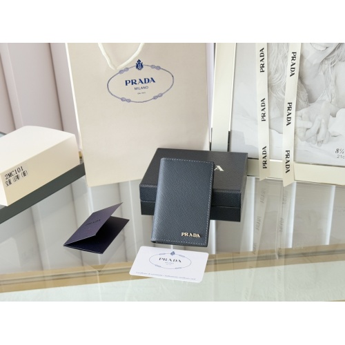 Cheap Prada AAA Quality Card Case In Navy #1248772 Replica Wholesale [$72.00 USD] [ITEM#1248772] on Replica Prada AAA+ Quality Wallets