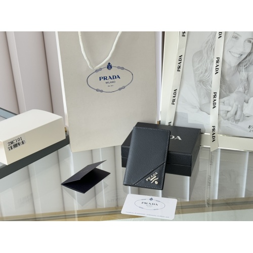 Cheap Prada AAA Quality Card Case In Navy #1248773 Replica Wholesale [$72.00 USD] [ITEM#1248773] on Replica Prada AAA+ Quality Wallets