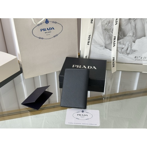 Cheap Prada AAA Quality Card Case In Navy #1248773 Replica Wholesale [$72.00 USD] [ITEM#1248773] on Replica Prada AAA+ Quality Wallets