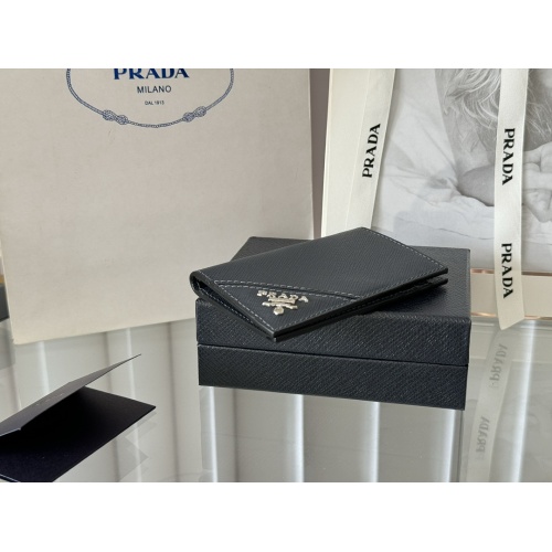 Cheap Prada AAA Quality Card Case In Navy #1248773 Replica Wholesale [$72.00 USD] [ITEM#1248773] on Replica Prada AAA+ Quality Wallets