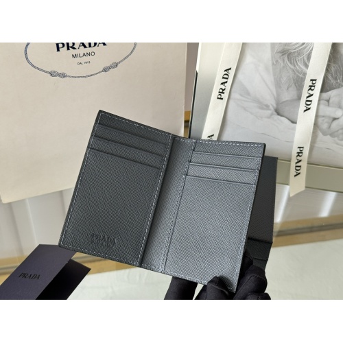 Cheap Prada AAA Quality Card Case In Navy #1248773 Replica Wholesale [$72.00 USD] [ITEM#1248773] on Replica Prada AAA+ Quality Wallets