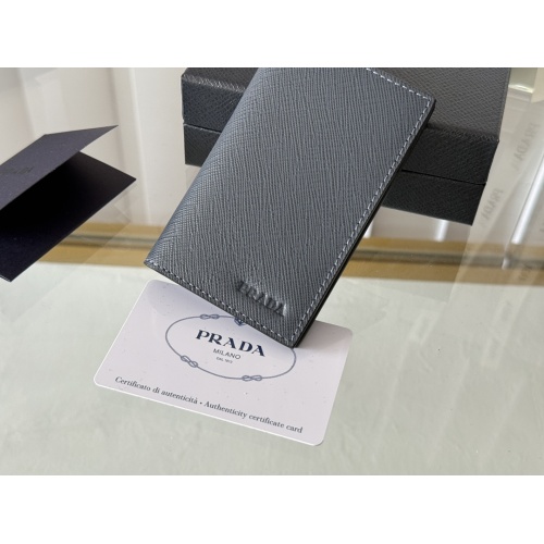 Cheap Prada AAA Quality Card Case In Navy #1248774 Replica Wholesale [$72.00 USD] [ITEM#1248774] on Replica Prada AAA+ Quality Wallets