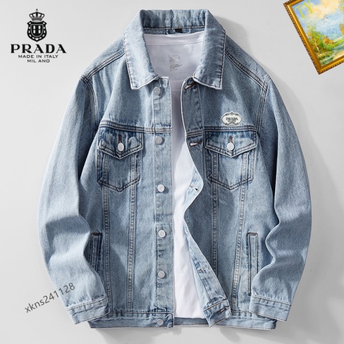 Cheap Prada Jackets Long Sleeved For Men #1248779 Replica Wholesale [$60.00 USD] [ITEM#1248779] on Replica Prada Jackets