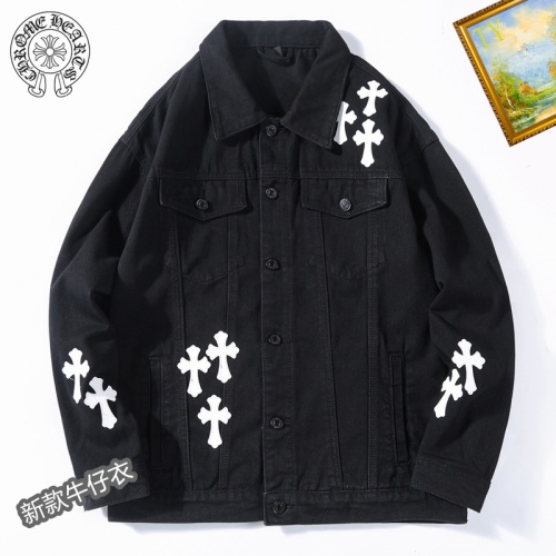 Cheap Chrome Hearts Jackets Long Sleeved For Men #1248803 Replica Wholesale [$60.00 USD] [ITEM#1248803] on Replica Chrome Hearts Jackets