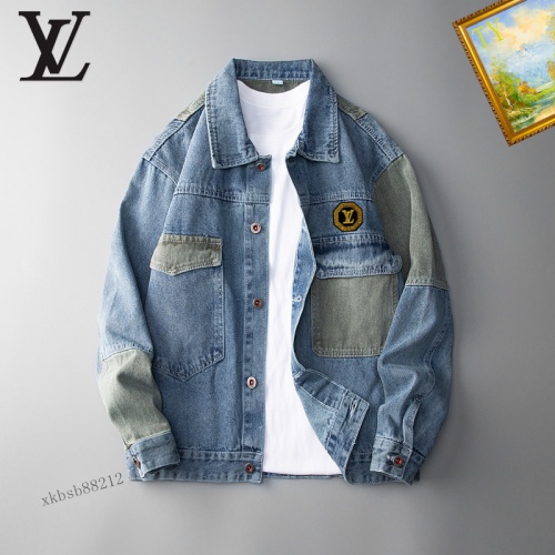 Cheap Louis Vuitton LV Jackets Long Sleeved For Men #1248810 Replica Wholesale [$60.00 USD] [ITEM#1248810] on Replica Louis Vuitton LV Jackets