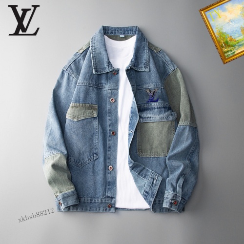 Cheap Louis Vuitton LV Jackets Long Sleeved For Men #1248817 Replica Wholesale [$60.00 USD] [ITEM#1248817] on Replica Louis Vuitton LV Jackets