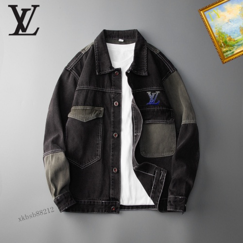 Cheap Louis Vuitton LV Jackets Long Sleeved For Men #1248819 Replica Wholesale [$60.00 USD] [ITEM#1248819] on Replica Louis Vuitton LV Jackets