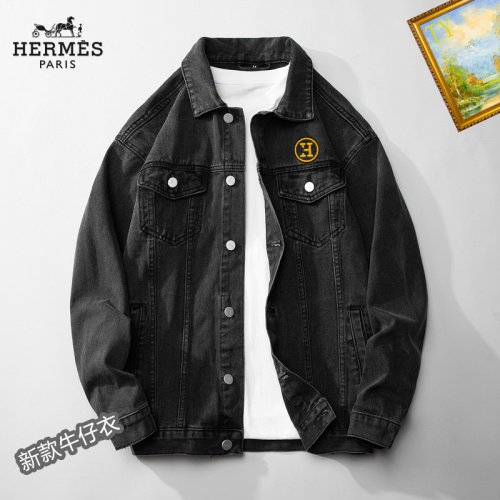 Cheap Hermes Jackets Long Sleeved For Men #1248825 Replica Wholesale [$60.00 USD] [ITEM#1248825] on Replica Hermes Jackets