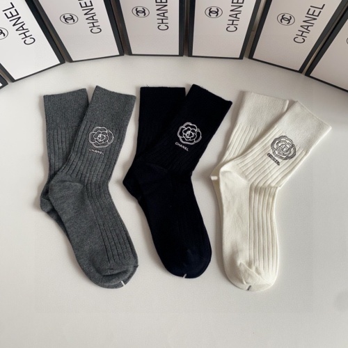 Cheap Chanel Socks #1249006 Replica Wholesale [$32.00 USD] [ITEM#1249006] on Replica Chanel Socks