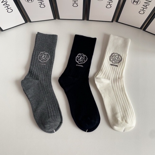 Cheap Chanel Socks #1249006 Replica Wholesale [$32.00 USD] [ITEM#1249006] on Replica Chanel Socks