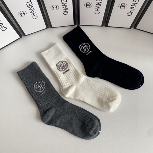 Cheap Chanel Socks #1249006 Replica Wholesale [$32.00 USD] [ITEM#1249006] on Replica Chanel Socks